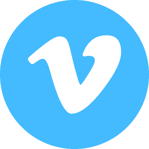 logo Vimeo con enlace